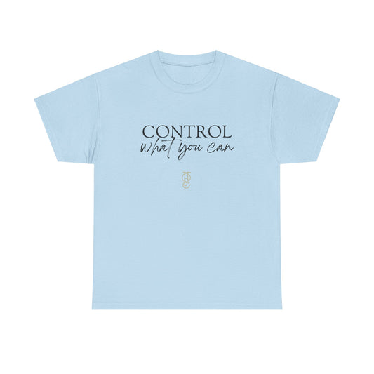 Control What you Can Graphic T-Shirt | Unisex Heavy Cotton Tee  | T-Shirts for Women and Men