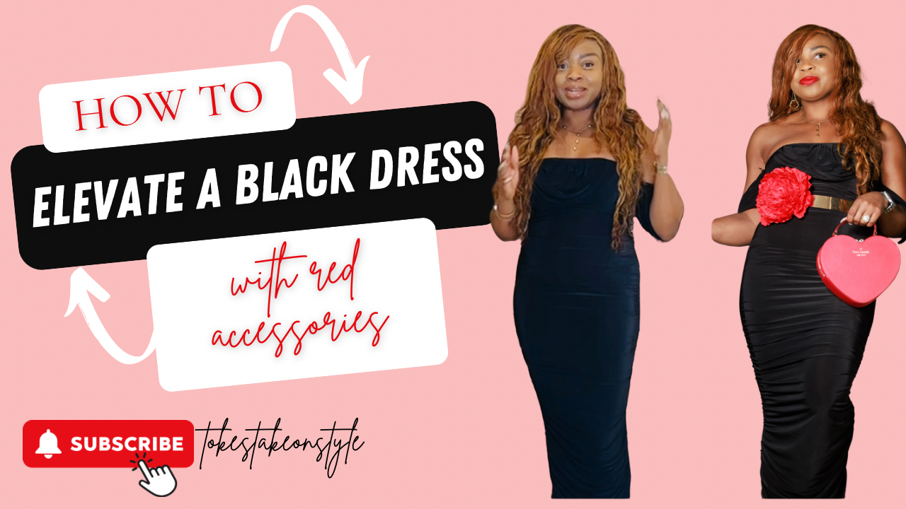 Load video: How-to-elevate-a-black-dress-with-a-belt